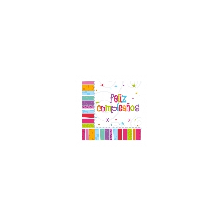 Servilletas Feliz Cumpleaños