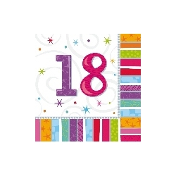 Servilletas Feliz 18