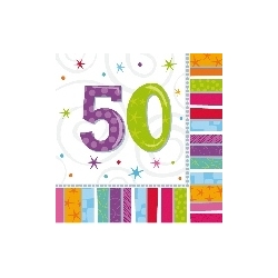 Servilletas Feliz 50