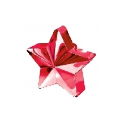 Peso para globos con forma de estrella en pesos para globos para ramos