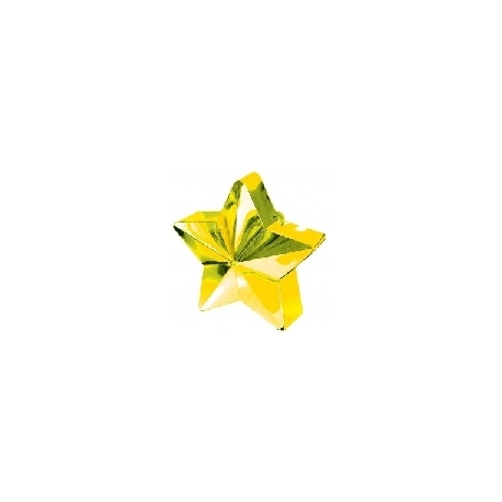 Peso para globos con forma de estrella en pesos para globos para ramos