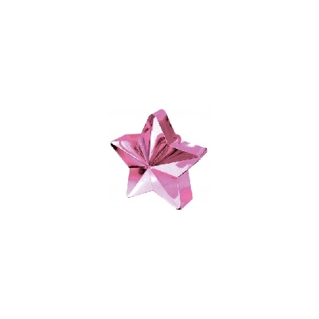 Peso para globos con forma de estrella en pesos para globos para ramos