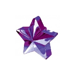 Peso para globos con forma de estrella en pesos para globos para ramos