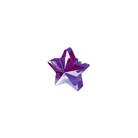 Peso para globos con forma de estrella en pesos para globos para ramos