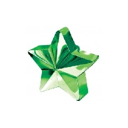 Peso para globos con forma de estrella en pesos para globos para ramos