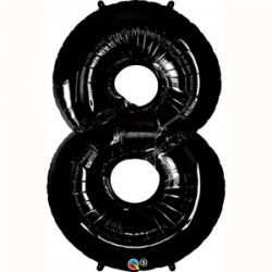 Globo del número 8 de foil qualatex en la categoria globos de números.