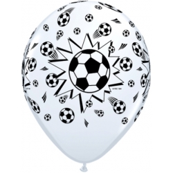 Globos fútbol 11"-28cm Qualatex