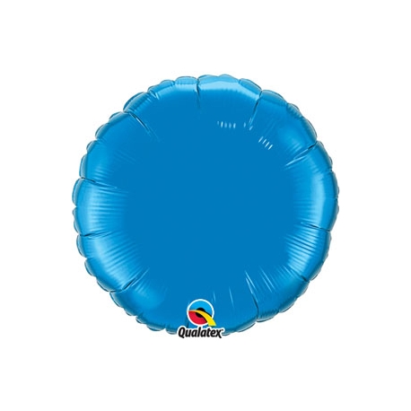 Globo redondo de foil 9"-23cm Qualatex