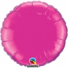 Globo redondo de foil 9"-23cm Qualatex