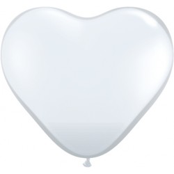 Globos Corazón 11"-28cm Cristal Qualatex