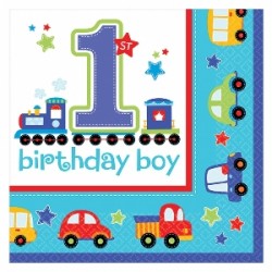 Servilletas Mi primer cumple azul