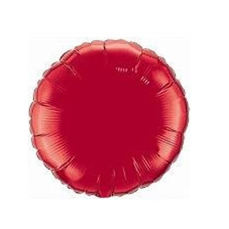 Globo redondo de foil 18"-45cm en globos metálicos para decoración.