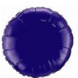 Globo redondo de foil 18"-45cm en globos metálicos para decoración.