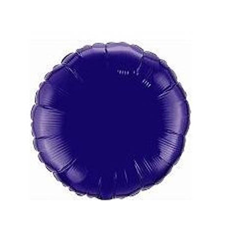 Globo redondo de foil 18"-45cm en globos metálicos para decoración.