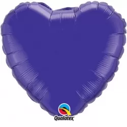 Globo Corazón de foil 9"-23cm Qualatex