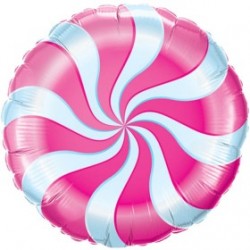 Globo Espiral Candy 18"-45cm foil