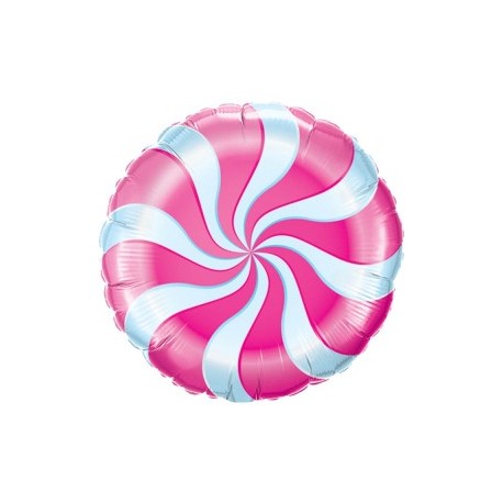 Globo Espiral Candy 18"-45cm foil