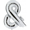 Globo "&" Foil 90cm