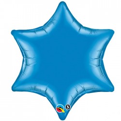 Globo Estrella de foil 20"-51cm Qualatex