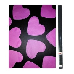 Cañón Confeti corazones profesional 250gr