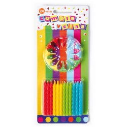 Velas de colores