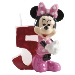 Vela Minnie número 5