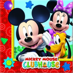 Servilletas de Mickey Mouse en vajillas de personajes para