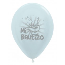 Globos Bautizo copa 12"-30cm Sempertex