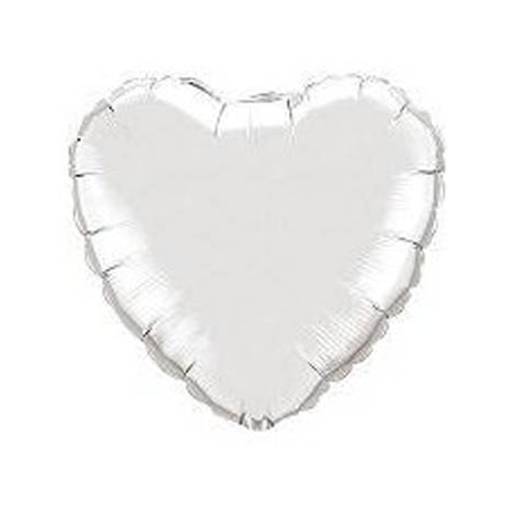 Globo corazón de foil 32"-78cm en  globos corazón para decoración.