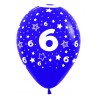 Globos Número 6 12"-30cm Sempertex