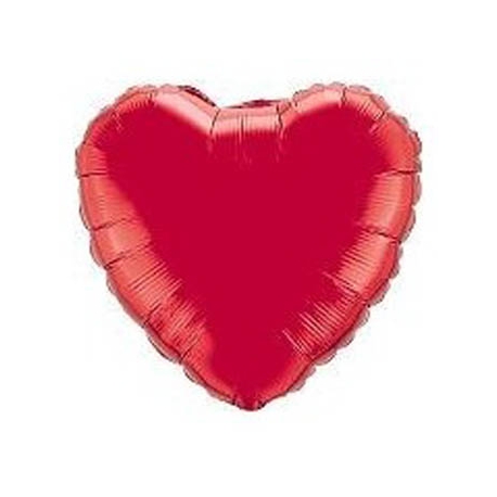 Globo corazón de foil 32"-78cm en  globos corazón para decoración.