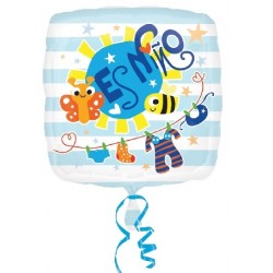 Globo Es niño Ropa 18"-45cm foil