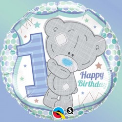 Globo PRIMER CUMPLE OSITO 18"-45cm foil