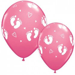 Globos pisadas 11"-28cm Qualatex