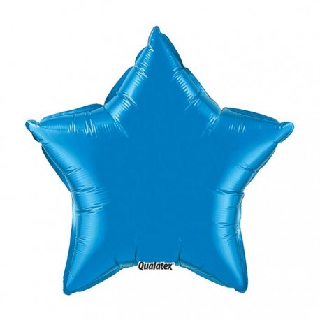 Globo Estrella de foil 20"-51cm Qualatex
