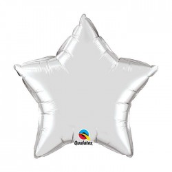 Globo Estrella de foil 20"-51cm Qualatex