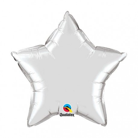 Globo Estrella de foil 20"-51cm Qualatex