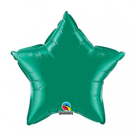 Globo Estrella de foil 20"-51cm Qualatex