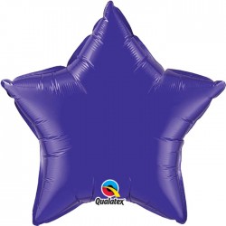 Globo Estrella de foil 20"-51cm Qualatex