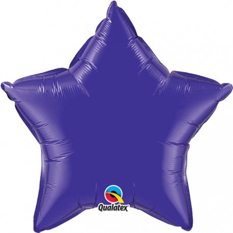 Globo Estrella de foil 20"-51cm Qualatex