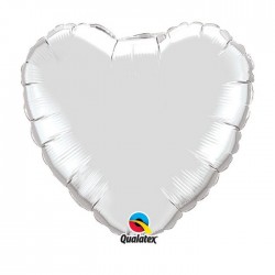 Globo Corazón de foil 18"-45cm Qualatex