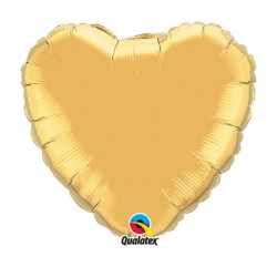 Globo Corazón de foil 9"-23cm Qualatex