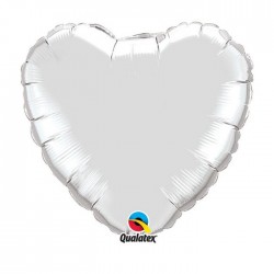 Globo Corazón de foil 9"-23cm Qualatex