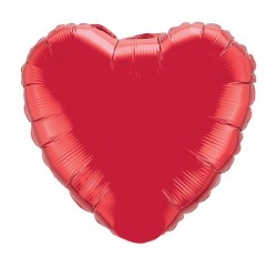 Globo Corazón de foil 9"-23cm Qualatex