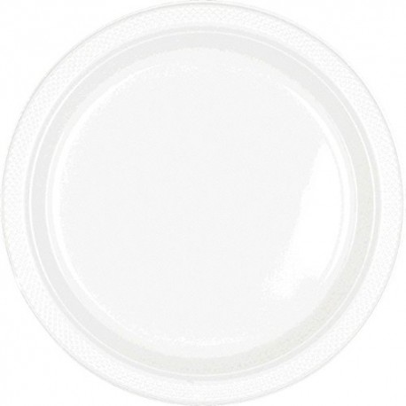 Plato de plástico 18cm