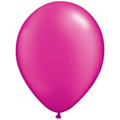 Globos de colores perlados  11"-28cm Qualatex. Globos para decoración.