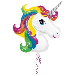 Globo Unicornio forma Foil