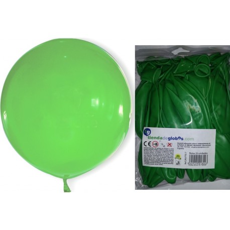 Globos redondos colores 40cm TG