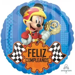 Globo Felicidades Mickey carrera Foil