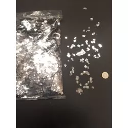 Confeti metálico cuadrado para globos